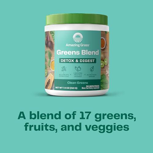 Isopure Isopure Build Your Smoothie Power Bundle Zero Carb Creamy Vanilla Protein Powder (15 Servings) and Amazing Grass Greens Blend Detox & Digest (30 Servings)