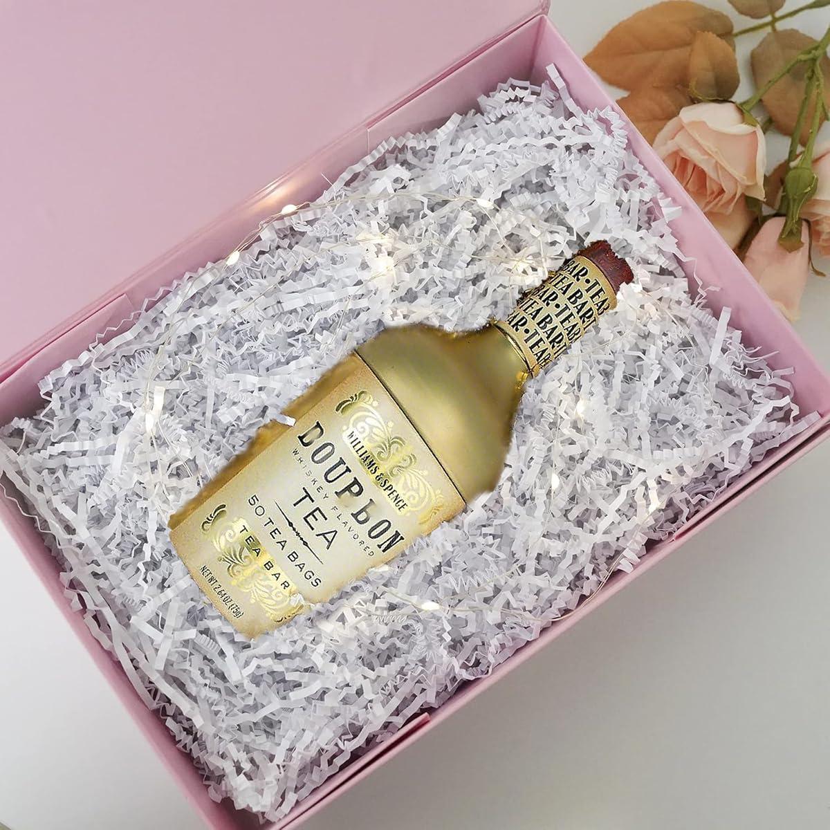 AIRKING 1LB-White Crinkle Paper Filler,Box Stuffing,for Gift Stuffing.White Shredded Paper for Gift Baskets,Box Stuffing Shredded Paper,Suitable for Different Festivals\'Gift Basket Filler Paper Shreds