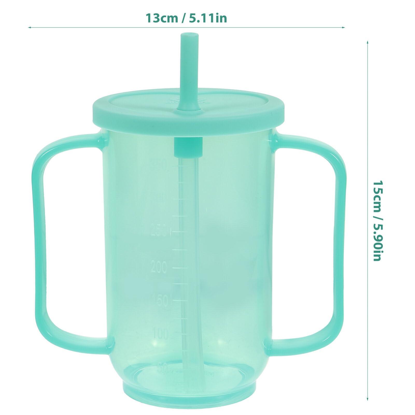 Angoily Angoily Elderly Care Cup Unbreakable Drinking Cup Liquid Feeding Cup Choking Prevent Cup Convalescent Feeding Cup Disabled Patient Water Cup Cups Maternity Drink Water Cup Drinking Mug