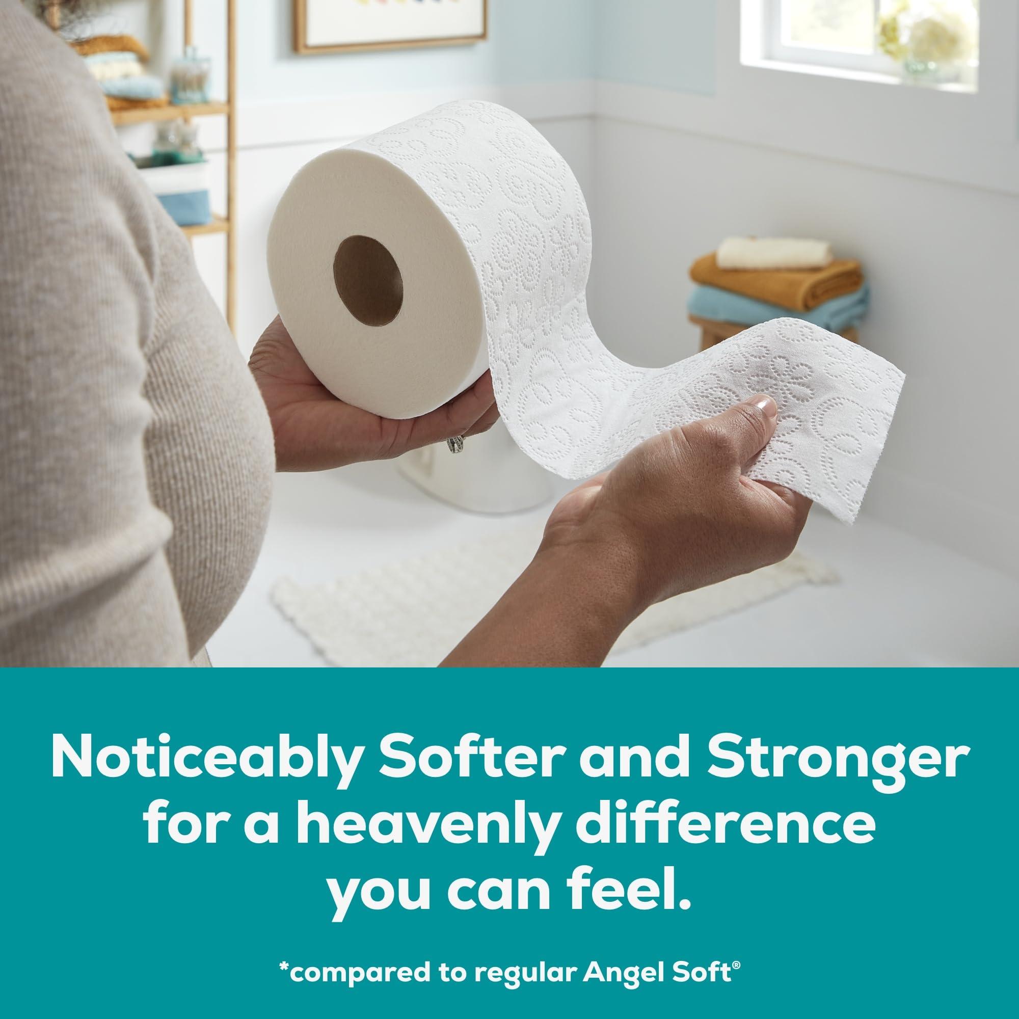 Angel Soft Angel Soft Ultra Toilet Paper, 6 Mega Rolls = 24 Regular Rolls, 2 Ply Toilet Tissue