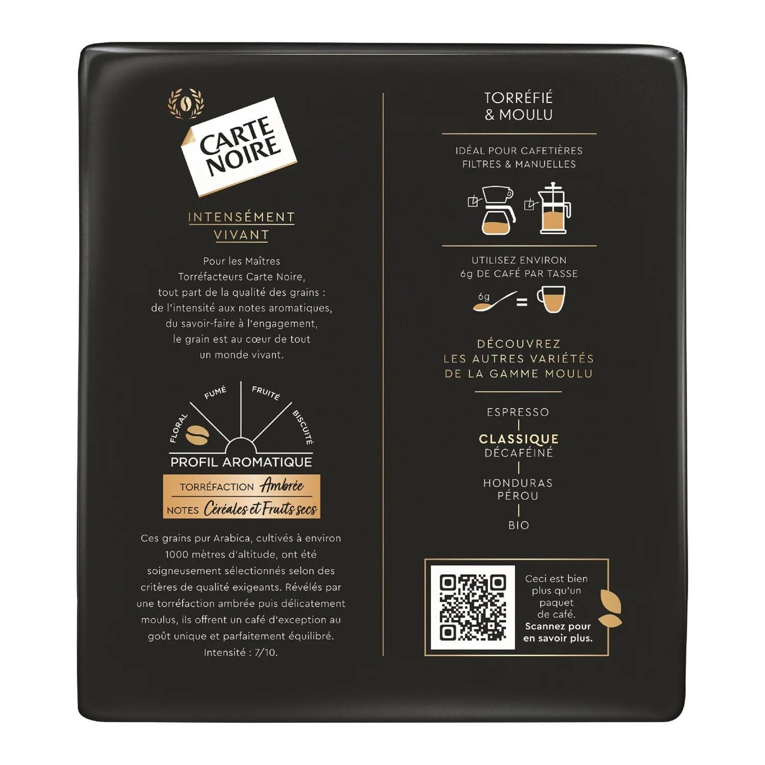 Carte Noire Carte Noire Ground Coffee, 8.8-Ounce Packages (Pack of 2)