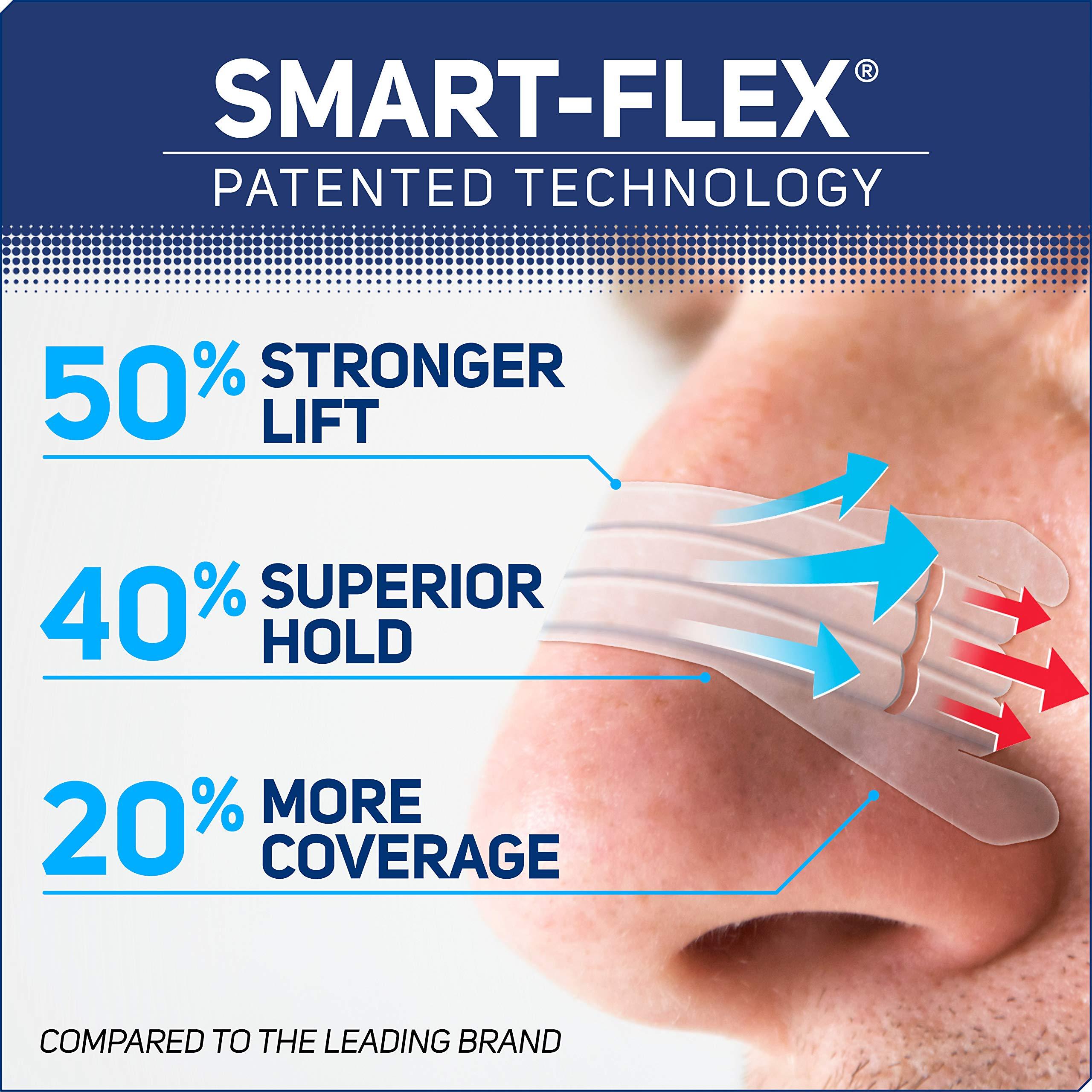 Clear Passage Clear Passage Nasal Strips Extra Strength, Clear, 100 ct | Works Instantly to Improve Sleep, Reduce Snoring, & Relieve Nasal Congestion Due to Colds & Allergies