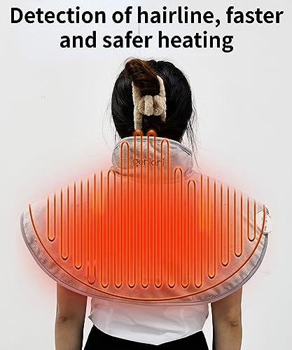 BeyondNice Heating Pad for Neck and Shoulders Weighted Neck Heating Pad for Pain Relief 6 Heat Settings 4 Timers Auto Off Gifts for Women Men Mom Dad
