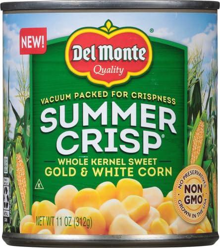 Del Monte Del Monte Summer Crisp Whole Kernel Gold & White Corn, 11 Ounce