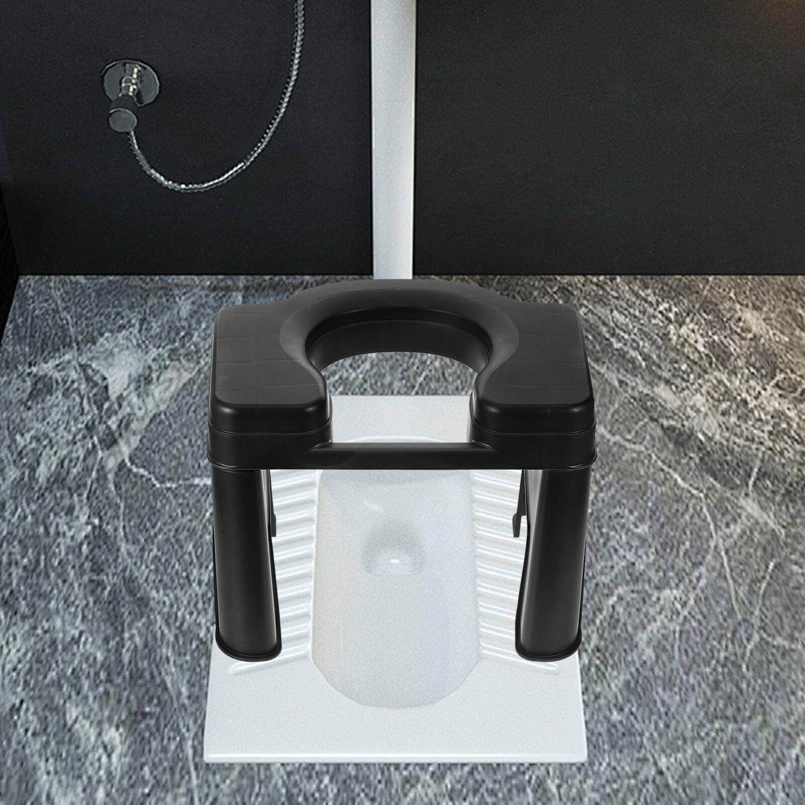 Healvian Healvian Portable Toilet Seats, 26.5cm Emergency Toilet Squats Stool Potty Step Stool Toilet Seat Stool Squatting Toilet Stool Toilet Camping Seats for Senior, Handicap, Disabled