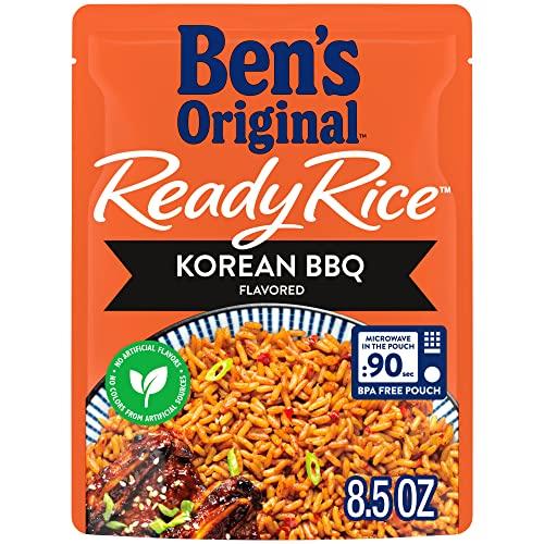 BEN'S ORIGINAL BEN'S ORIGINAL Ready Rice Korean BBQ Flavored Rice, Easy Dinner Side, 8.5 oz Pouch