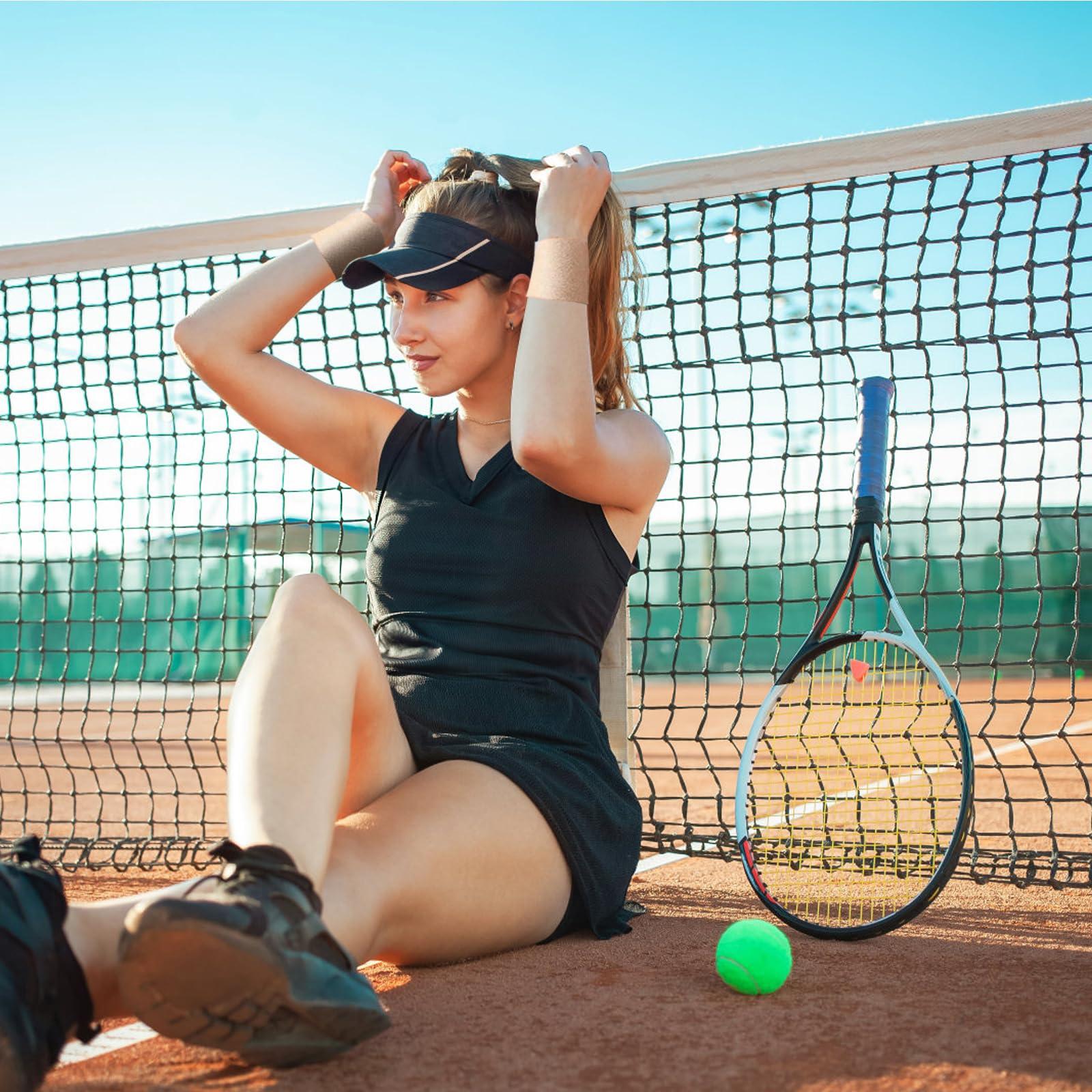 Jtshy Pre-wrap Athletic Tape,2.75 Inches X 30 Yards Roll Pre wrap Headbands for Hair Soccer,Foam Underwrap Sports Wrap for Ankles Wrists Hands Knees Elbows (Beige)