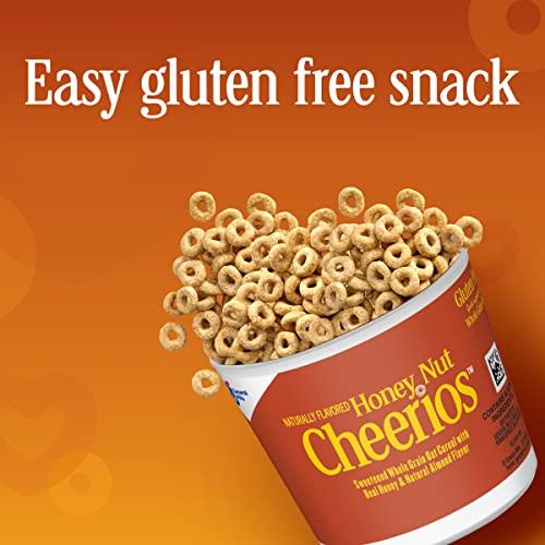 Cheerios Big G Cereal Honey Nut Cheerios Gluten Free Cereal, 4PK CUP 7.2OZ