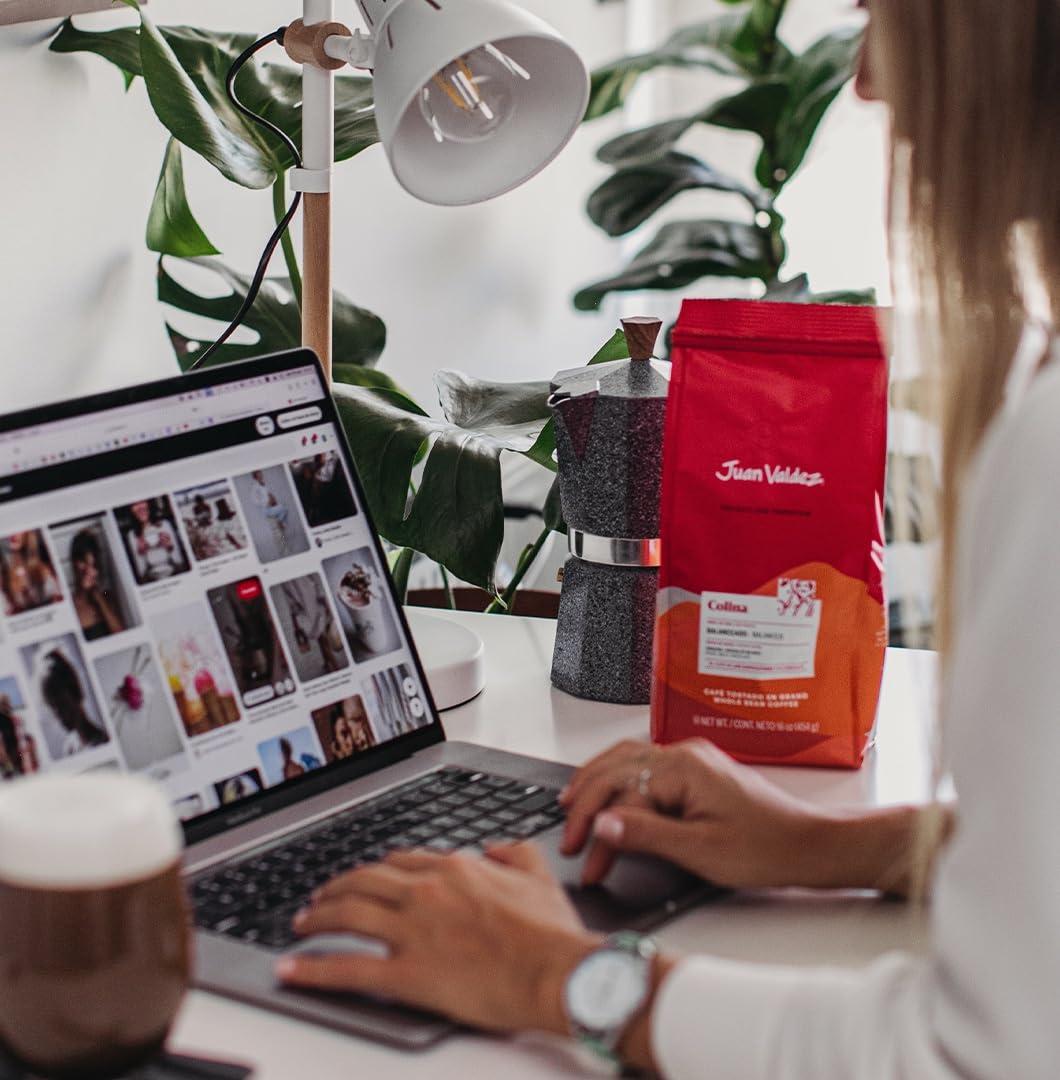 Juan Valdez Premium Colombian Coffee, Colina (Balanced) Ground Coffee, 12-Ounce Bags (Pack of 2)