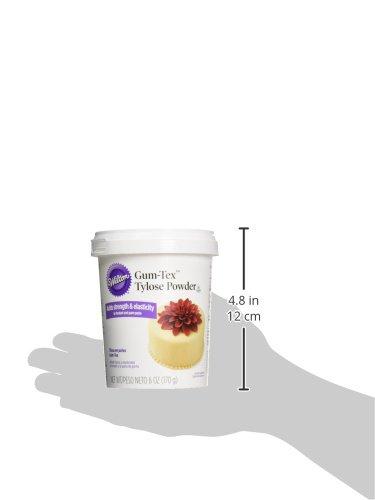 Wilton Wilton Fondant Gum-Tex Powder, For Decorators Working with Sugar Pastes, Helps Stiffen and Harden Fondant and Gum Pastes, 6 oz.
