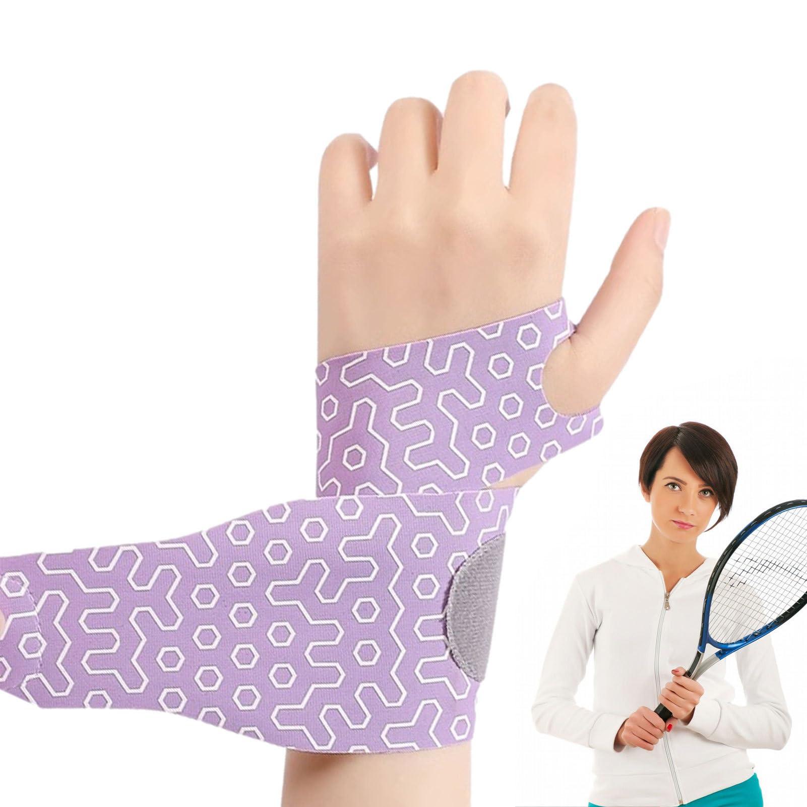 TILEZE Wrist Brace, Thin Wrist Brace Support, Breathable Hand Support Guard, Comfortable Wrist Braces Straps with Elastic Compression Thumb Stabilizer, Compression Wrist Braces for Left And Right Hands