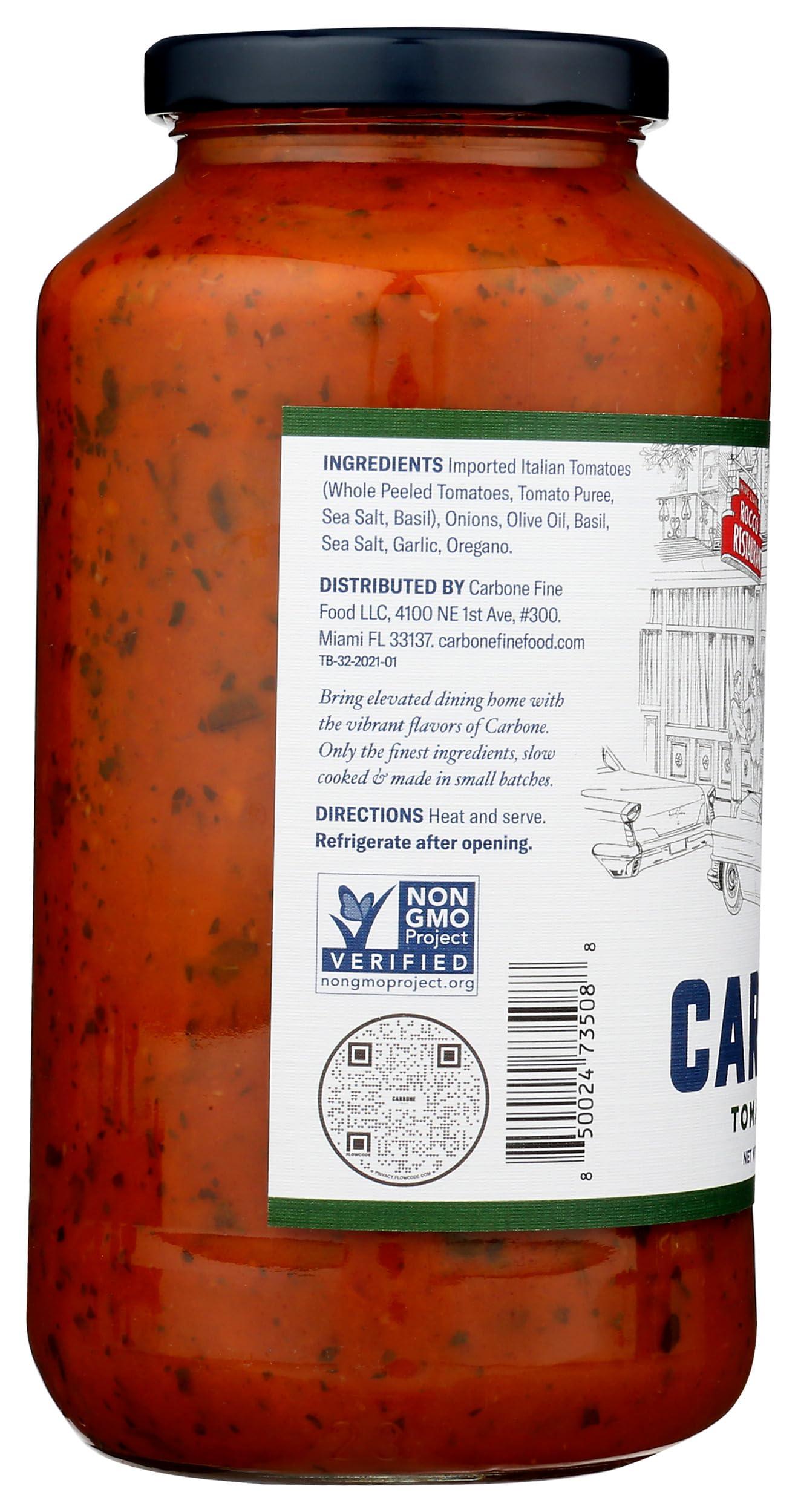 Carbone CARBONE Tomato Basil Pasta Sauce, 32 OZ