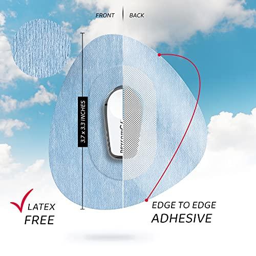 NOT JUST A PATCH Not Just A Patch Air (20 Pack) - CGM Dexcom G6 Adhesive Patches with Hole -Thin, Strong and Light, 14 Day Adhesion, Durable Skin Grip Dexcom Patches G6 Sensor Protectors in Multicolor
