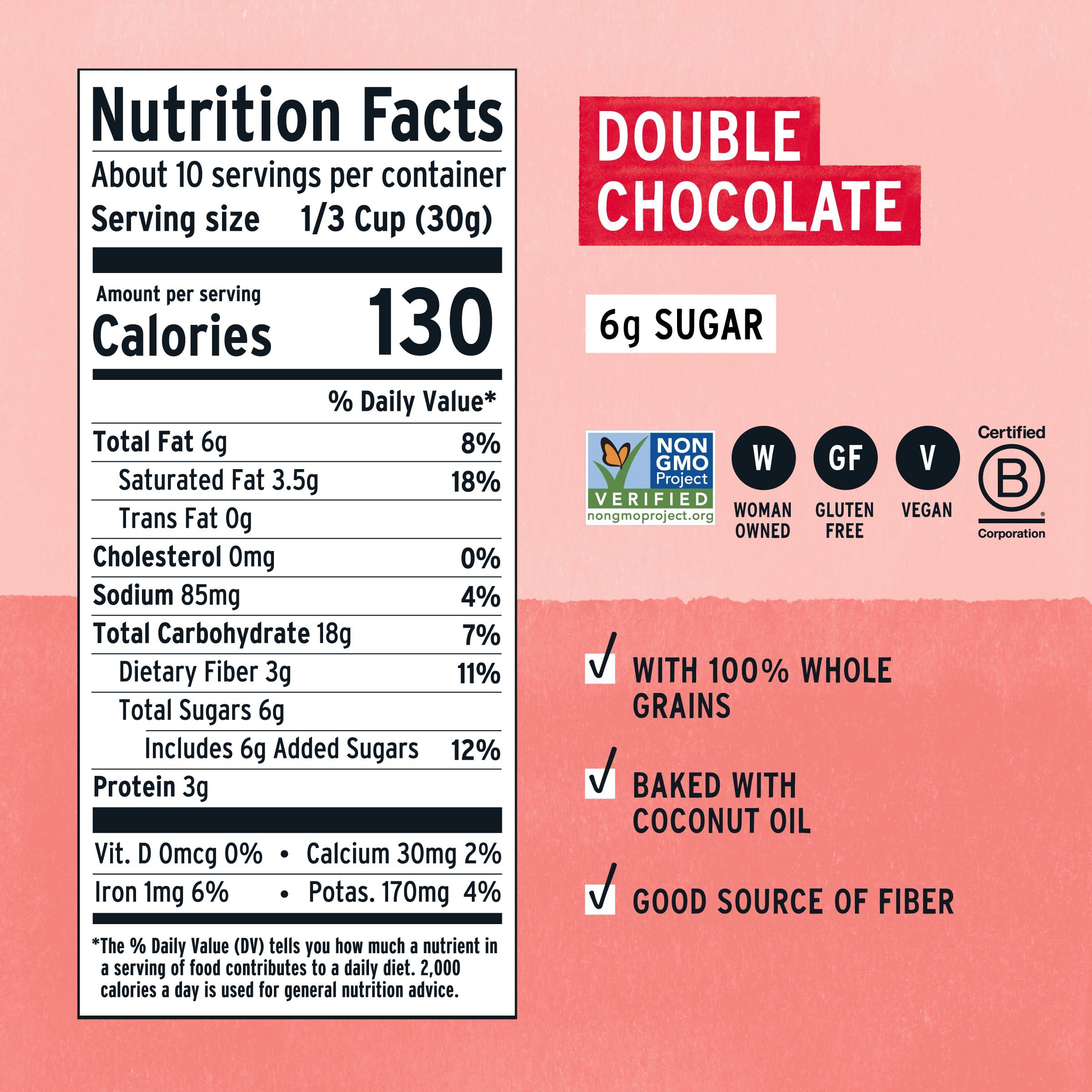 purely elizabeth. Purely Elizabeth Cookie Granola, Double Chocolate, Gluten-Free, Non-GMO (11oz Bag)