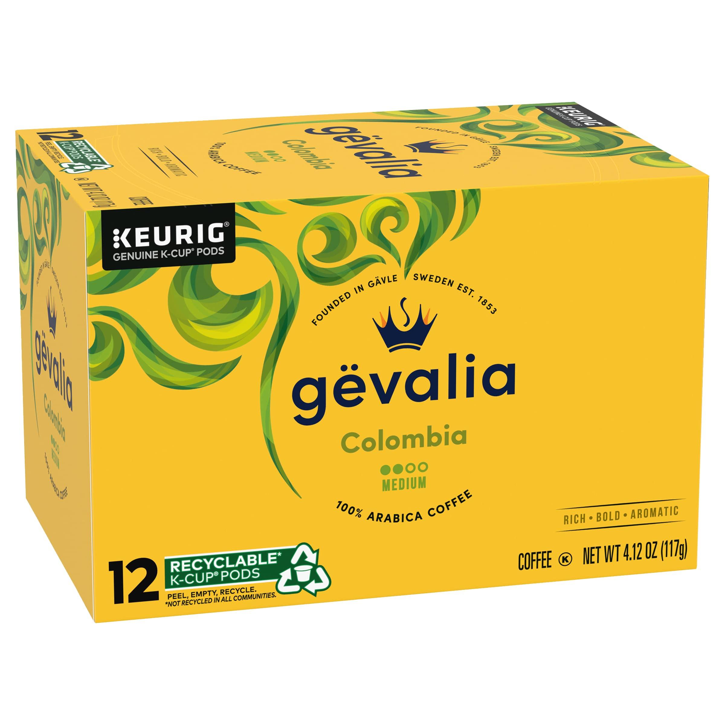 Gevalia Gevalia Colombian Coffee K-Cup Pods 12 ct. Box (Pack of 3)