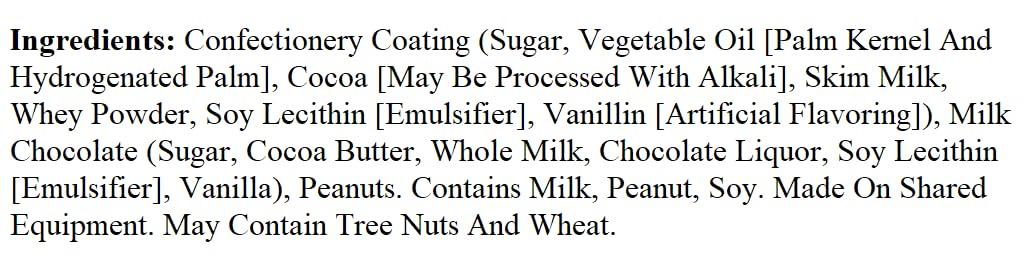 Beulah's Beulah's Double Dipped Chocolate Peanuts, 2 Pound Package, 250 Pieces