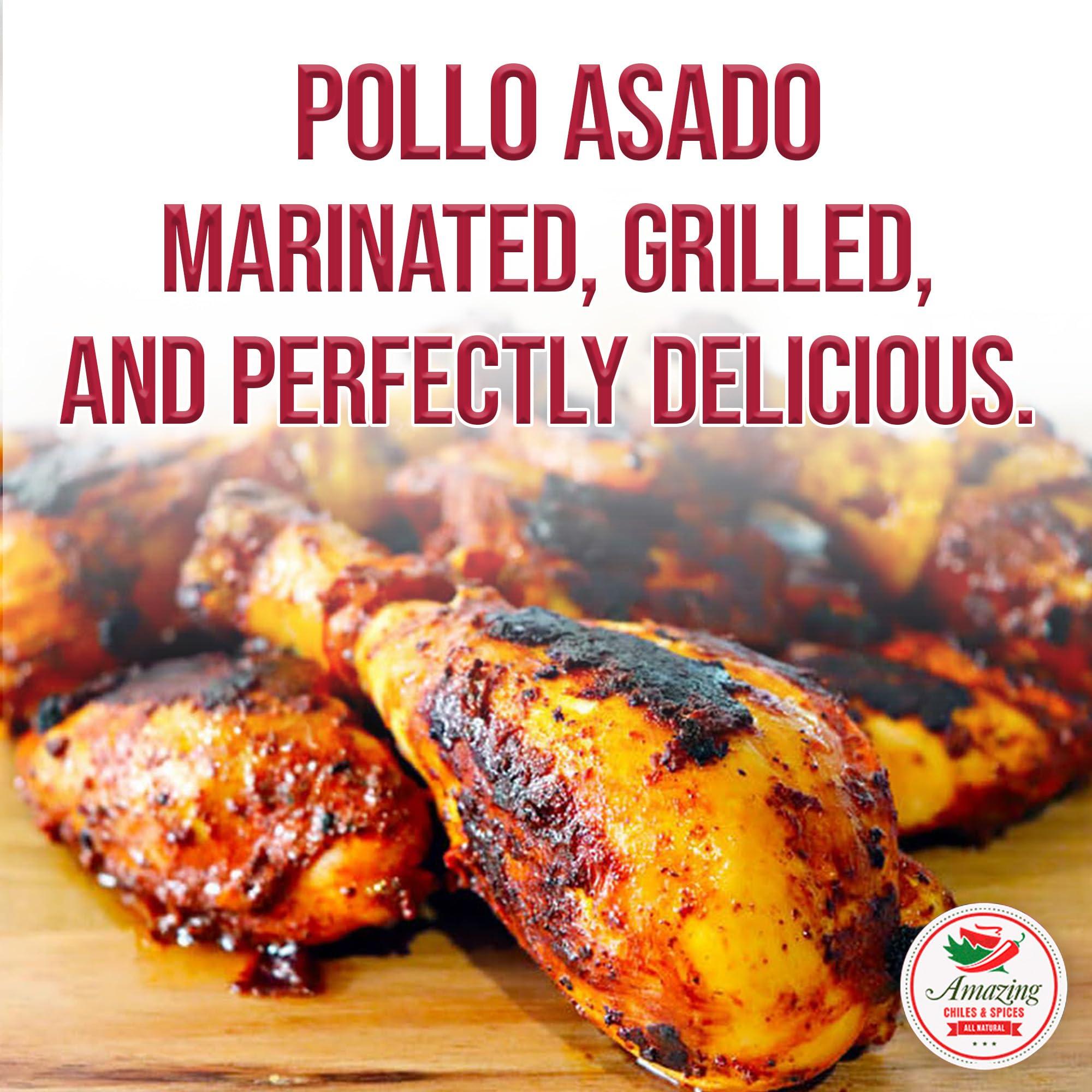 Amazing Chiles & Spices Achiote Powder – Ground Annatto Seeds 8oz Great for Adding Color and Mild Flavor in Soup, Stews, Meats and Mexican Recipes