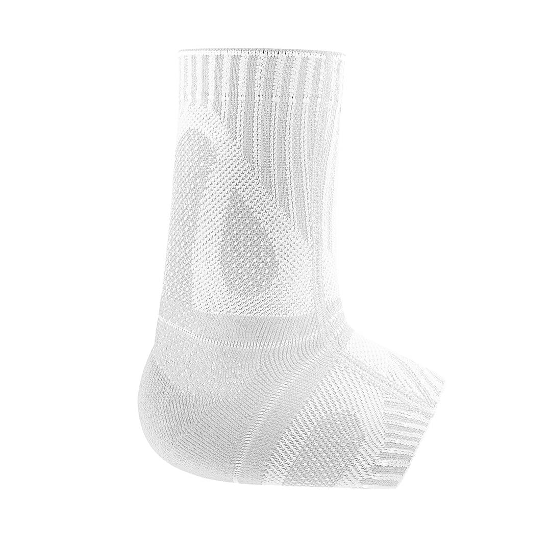 Bauerfeind Bauerfeind Sports Achilles Support - Relieves the achilles tendon while running, jumping, and moving - All White, Large