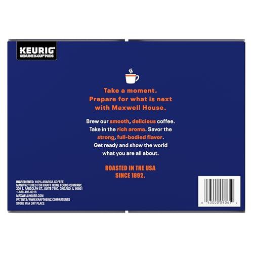 MAXWELL HOUSE Maxwell House French Roast Dark Roast K-Cup Coffee Pods (84 ct Box)