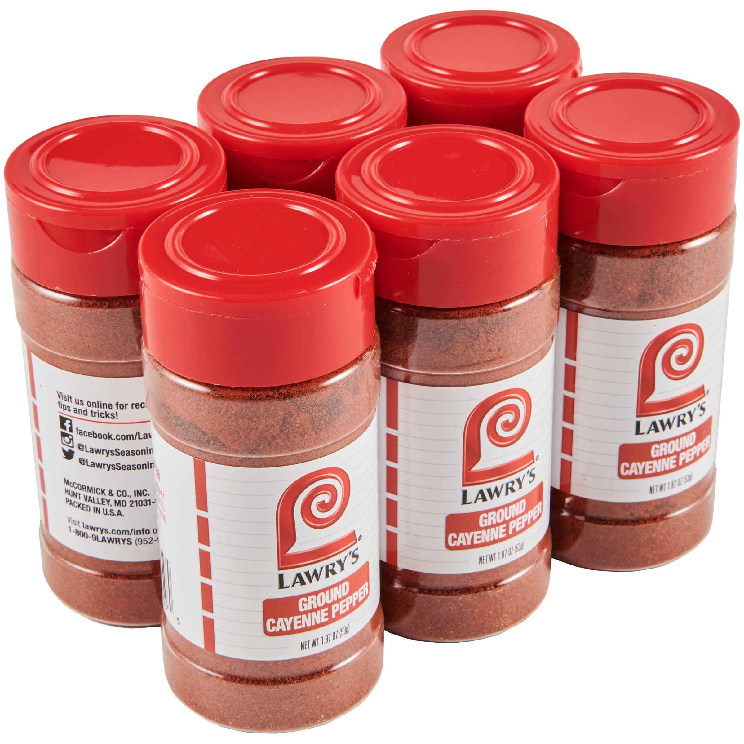 Lawry's Lawry's Ground Cayenne Pepper, 1.87 oz (Pack of 6)