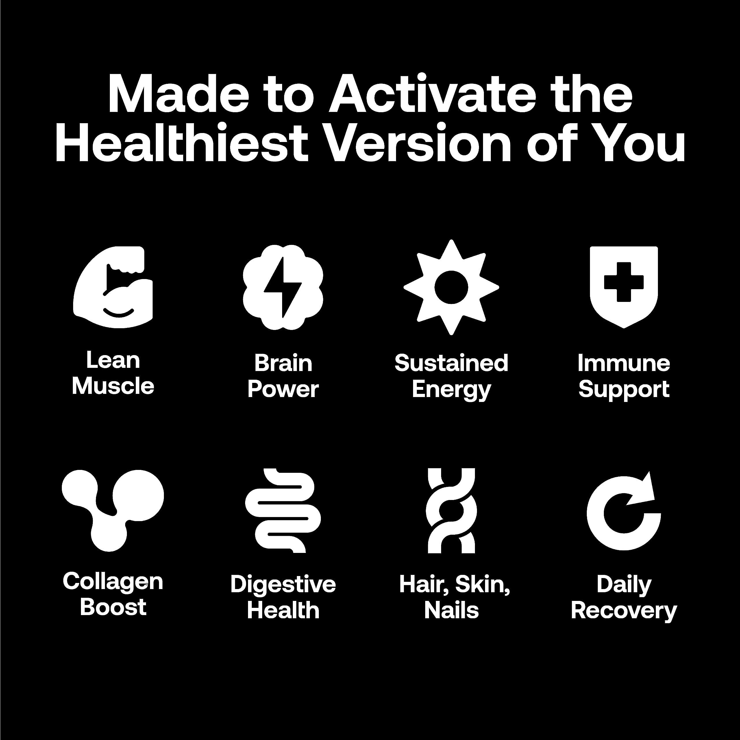 Happy Viking Happy Viking Triple Chocolate Protein + Superfoods Powder, Created by Venus Williams, 20G Protein, Low Carb, Keto, Vegan, Gluten-Free, Non-GMO, Complete Meal Replacement, 1 Canister (24 oz.)