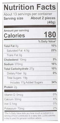 Sanders Sanders Milk Chocolate Sea Salt Caramels, Kosher, 18 Ounce (Pack of 6)