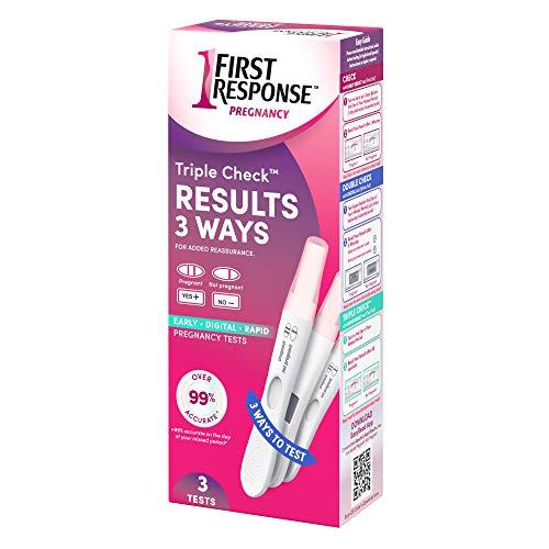 FIRST RESPONSE First Response Triple Check Pregnancy Test 3 ct.