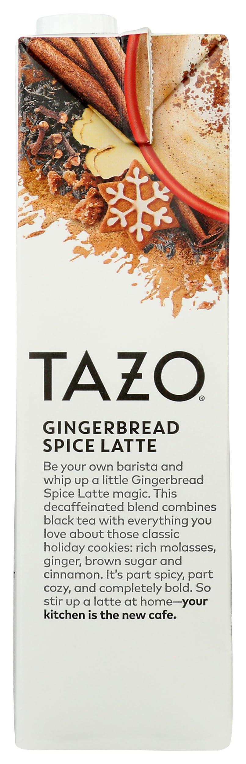 TAZO TAZO Toasted Gingerbread Latte Concentrate 6 32z [Seasonal]