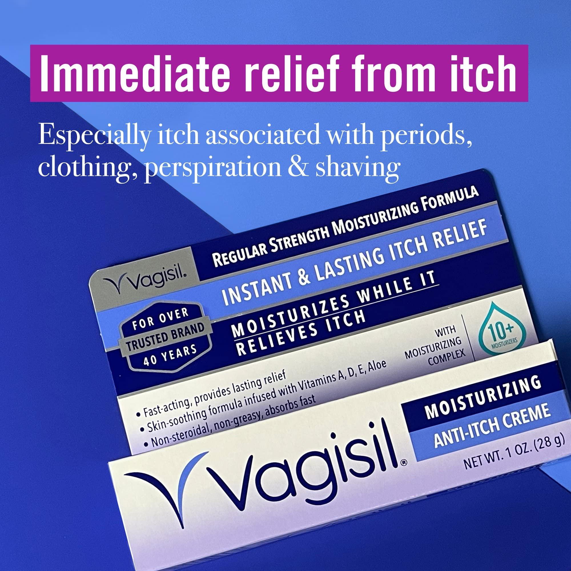 Vagisil Vagisil Anti-Itch Creme Original Strength 1 oz (Pack of 8)