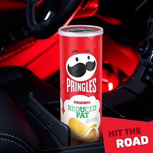 Pringles Pringles Potato Crisps Chips, Lunch Snacks, On-The-Go Snacks, Reduced Fat, 4.9oz Can (1 Can)
