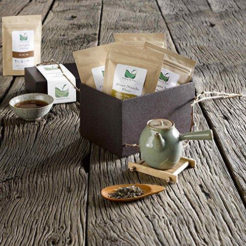 Valley of Tea Black Tea Gift Box Tealover - Specialty Loose tea for tea lovers - Gourmet Black Tea sampler - Famous Black Tea Selection - Tea Sampler Gift Set Box Assorted Tea Gift Set Specialty Tea Gift Set