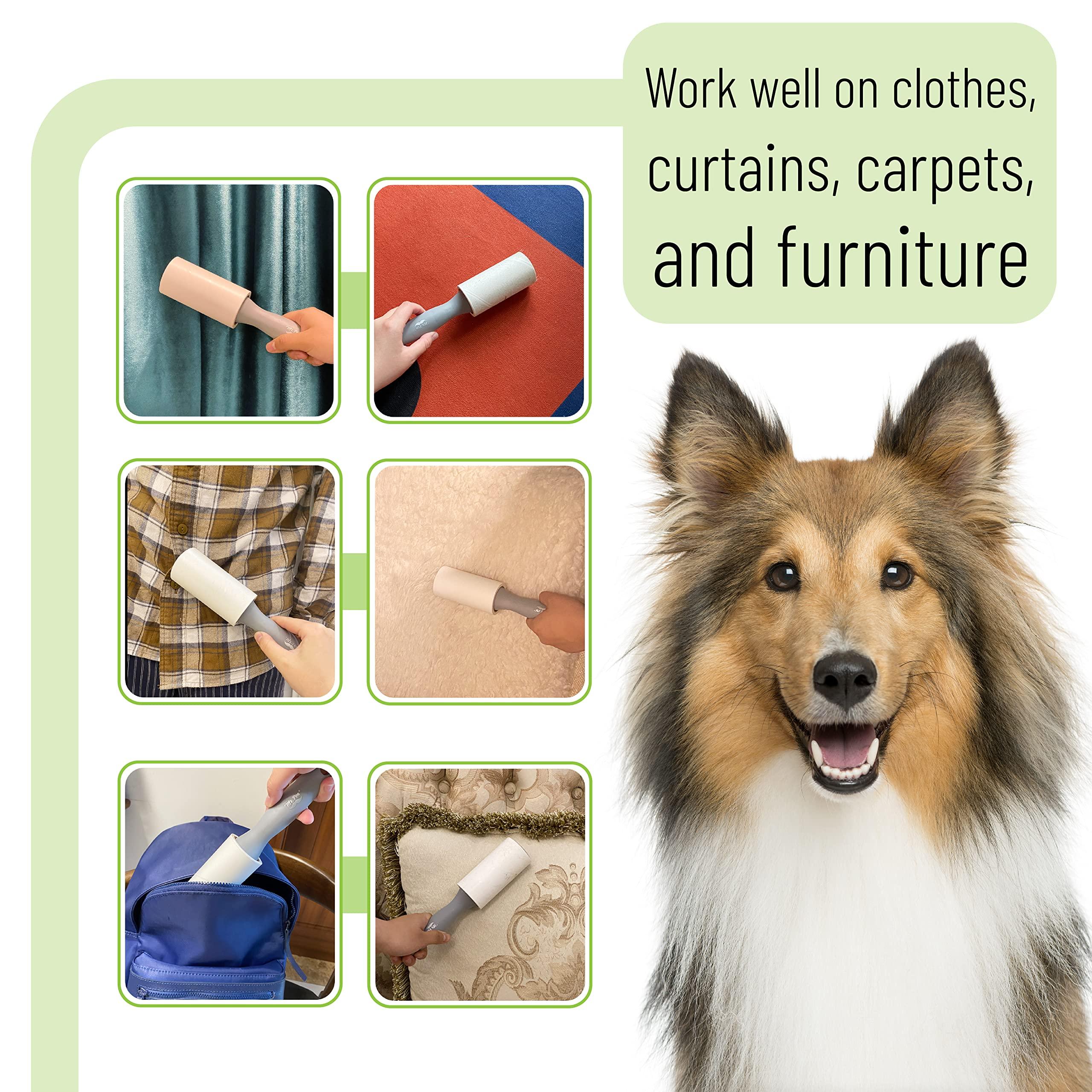 Mr. Pen Mr. Pen- Lint Rollers, 1 Handle with 3 Refills, 270 Sheets, Extra Sticky Lint Remover for Clothes, Lint Roller for Pet Hair, Pet Hair Roller, Sticky Roller, Lint Roller for Clothes, Lint Removers