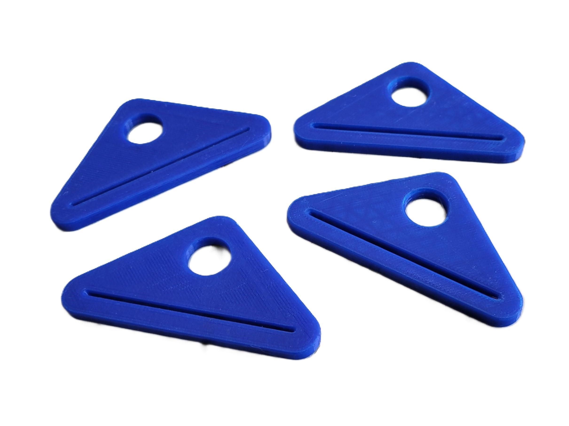 Znet3D Toothpaste Tube Squeezer Dispenser - Tube Squeezer for Creams, Paint Tube, Cosmetics, Hand Cream - (4 Pack) - Znet3D (Blue)