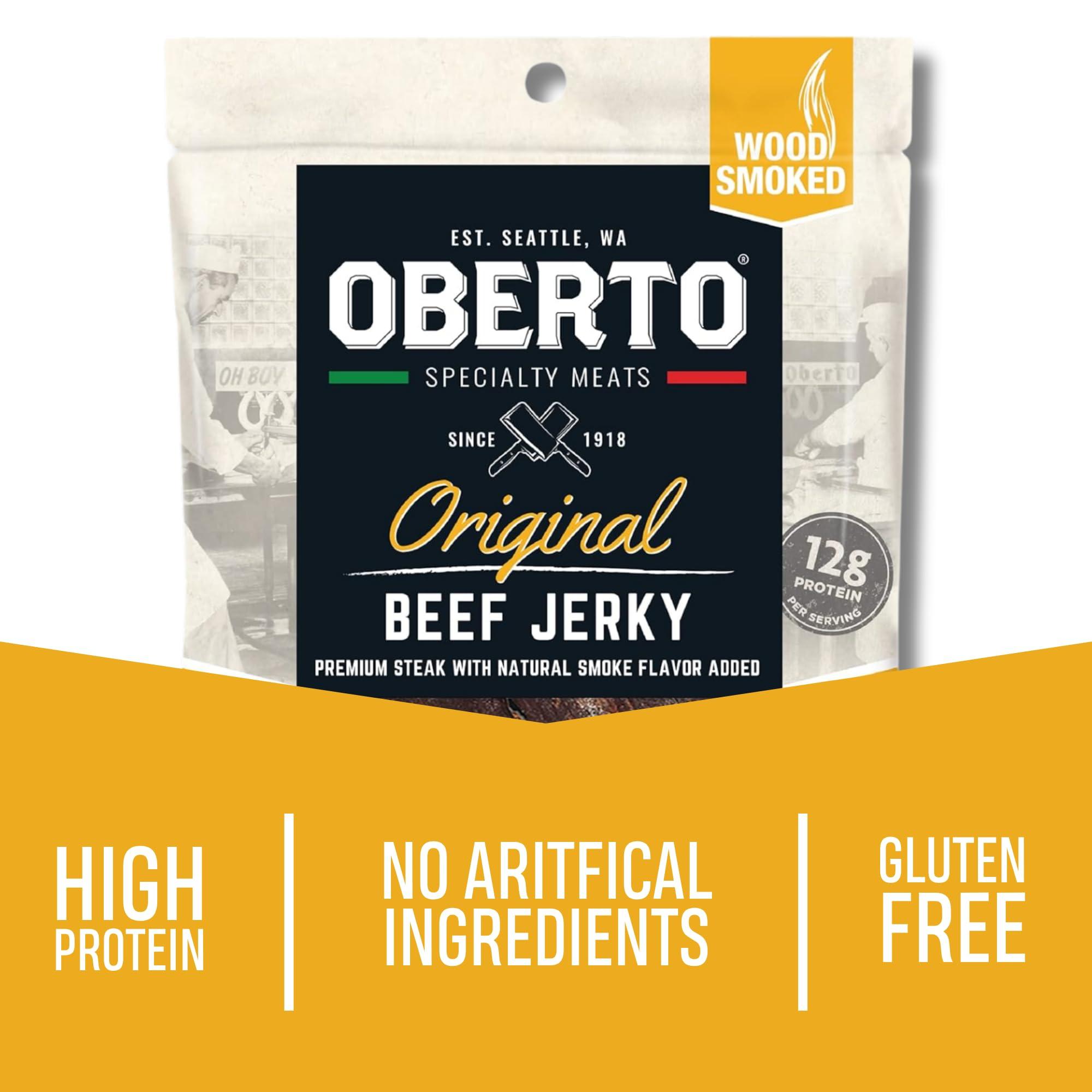 Oberto Oberto Specialty Meats Original Beef Jerky, 2.7 Ounce (Pack of 8)