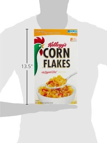 Corn Flakes Corn Flakes Cereal, Original, 18 Ounce (Pack of 12)