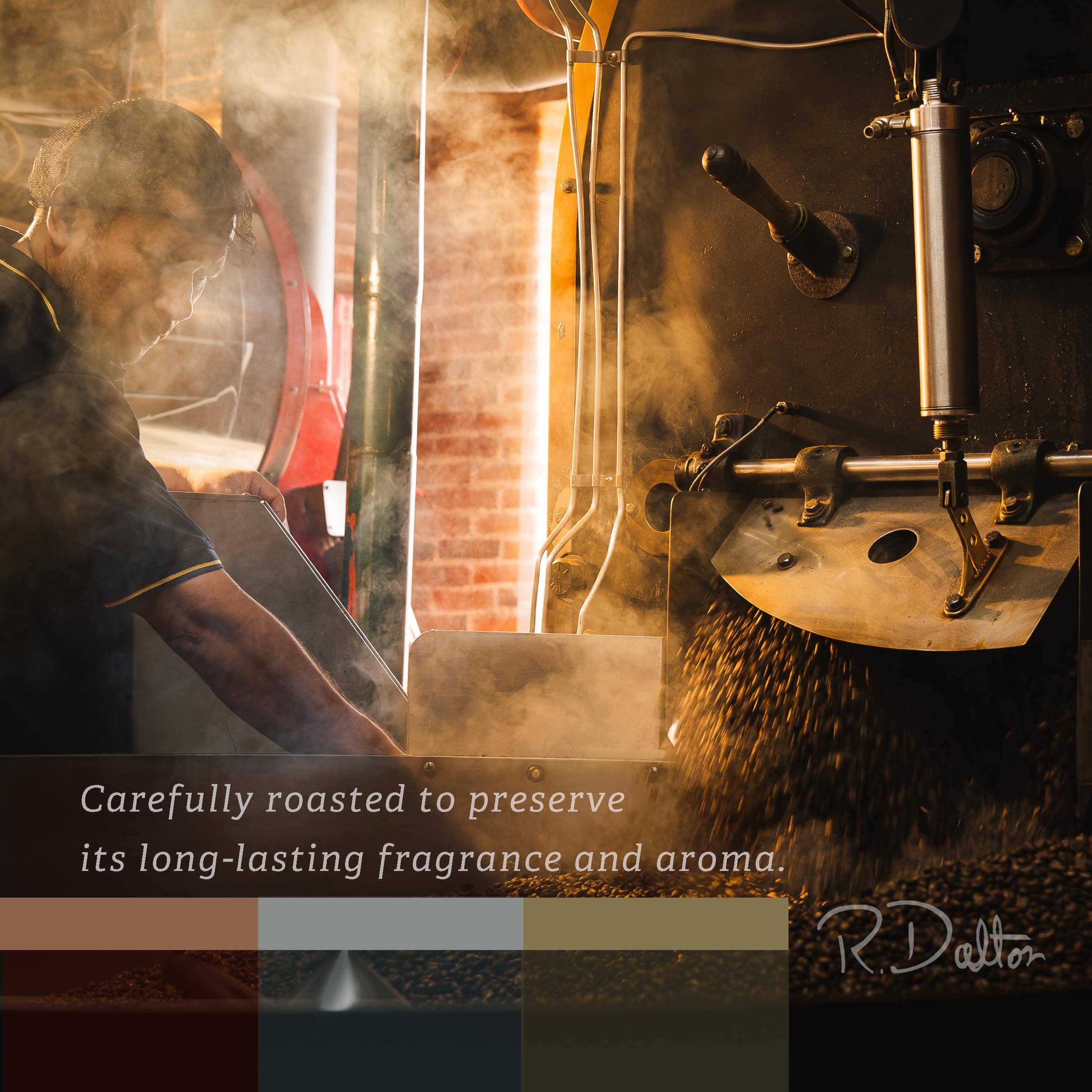 R Dalton R. Dalton Coffee Sublime Genuine Antigua Whole Bean Coffee - Medium Roast - Exotic Chocolaty And Caramel Notes - All Brewing Methods - Premium Quality From Antigua Guatemala 100% Arabica - 12 oz