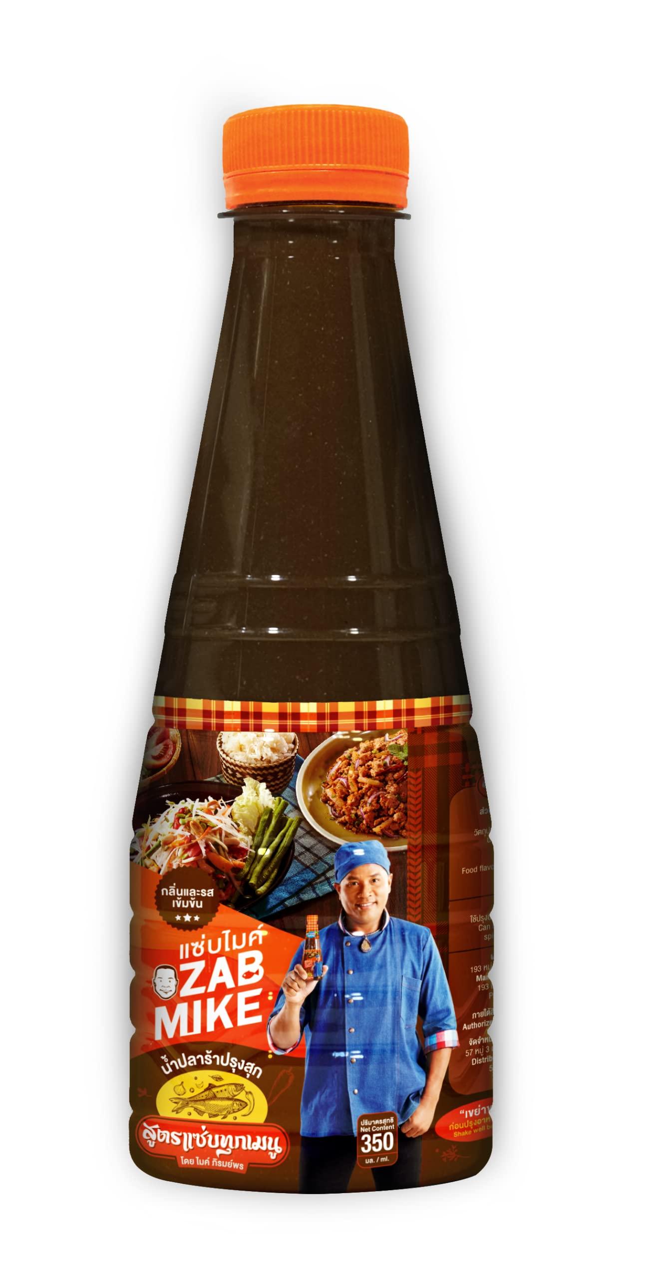 ZAB MIKE USA ZAB MIKE® PASTEURIZED THAI FERMENTED FISH SAUCE, ALL-PURPOSE FORMULA (ZAB-TOOK-MENU)