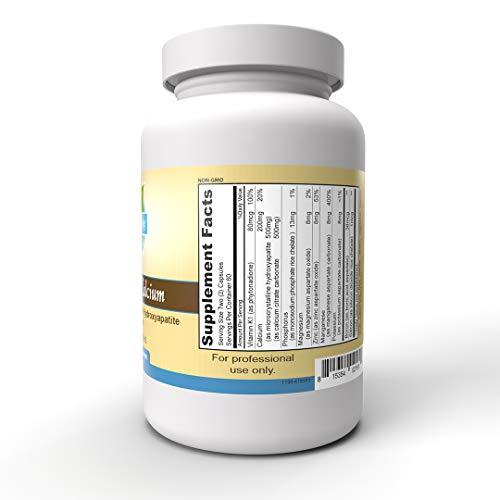 Priority One Nutritional Supplements Priority One Vitamins M.C.H.C. Calcium 120 Capsules - Microcrystalline Calcium Hydroxyapatite Comlex - Promoting Healthy Bone Formation and Density.*