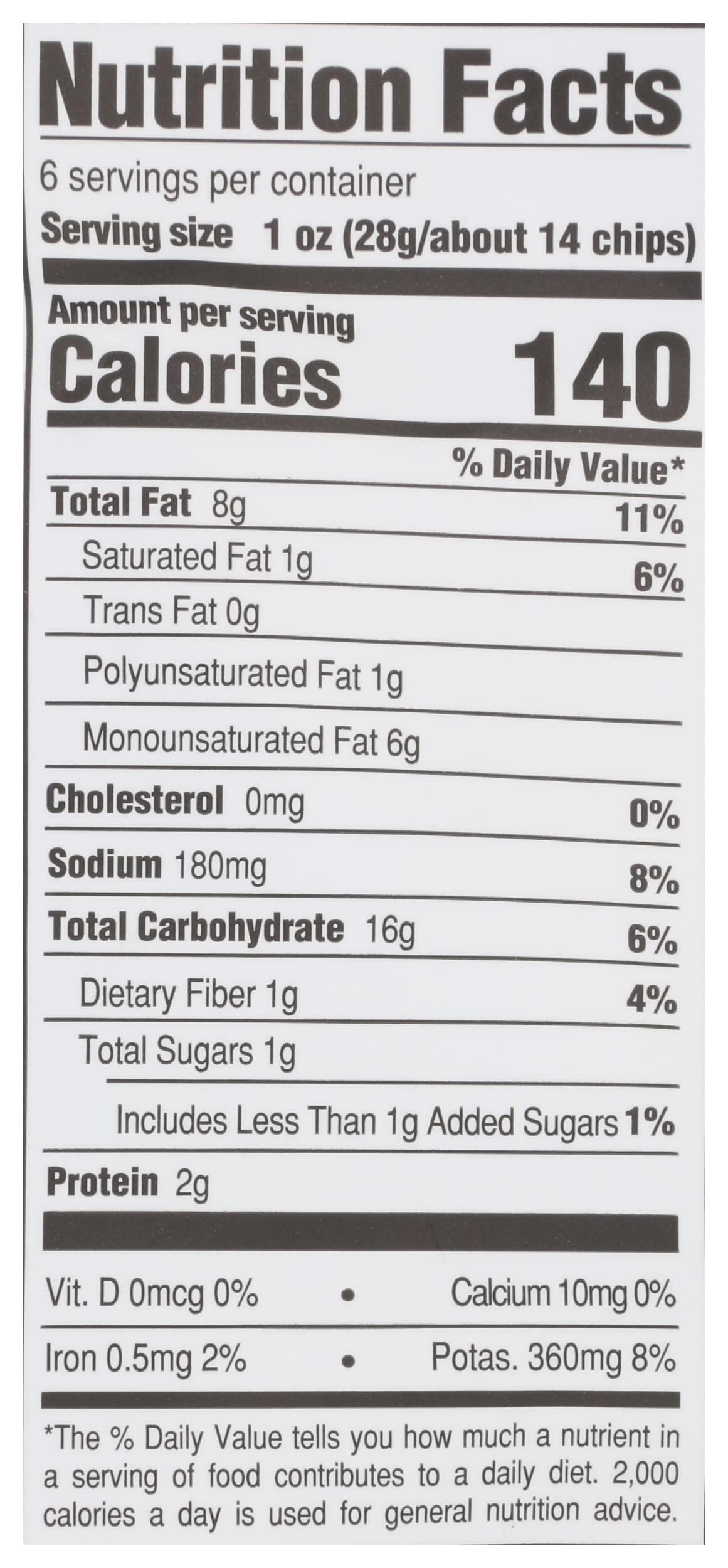 Boulder Canyon Boulder Canyon Kettle Cooked Potato Chips, Cooked in 100% Olive Oil, Wavy Canyon Cut, NON-GMO Verified, Gluten Free, Sea Salt & Cracked Pepper, 6 Ounce (Pack of 12)
