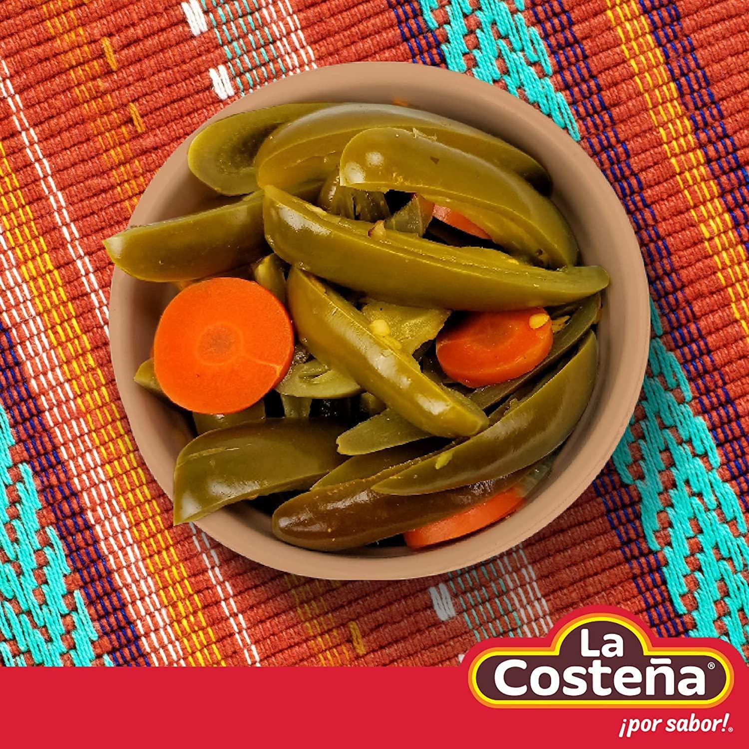La Costeña La Costea Sliced Jalapeo Peppers 7oz (12-Pack)