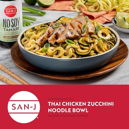 San-J San-J - No Soy Tamari - Specially Brewed Soy Sauce Alternative - 10 oz. Bottle