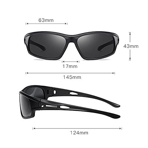 COTIA Full Reading Sunglasses Men's Sports Outdoor Driving Cycling Classic Readers Magnification Presbyopic Sun Glasses (black, 3.0)
