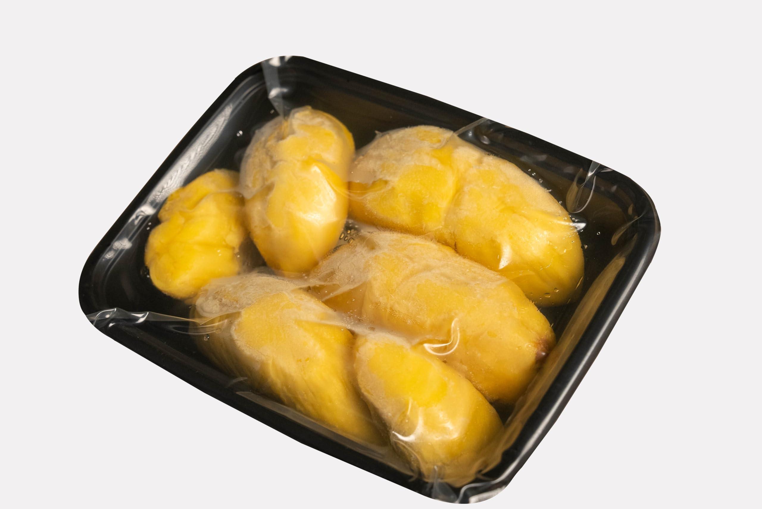 One Tattoo World 2024 New Harvest D197 Musang King Durian Grade AAA, Direct from Malaysia, Fresh Frozen Durian Pulp with Seeds, Premium Quality, 6pack of 400g Each Total 2.4kg (6 Pack, 5.29lbs) Fedex 2 Day (ships Mon~Wed) 2024 D197AAA