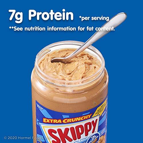 SKIPPY SKIPPY Peanut Butter, Chunky, 28 Ounce (Pack of 12)