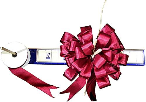 E-Z Bowz Deluxe EZ BowMaker - Bow Making Tool - Crafting Bowmaker - Professional Designer Bow Maker - DIY Wreath Bows, Hair Bows, And More