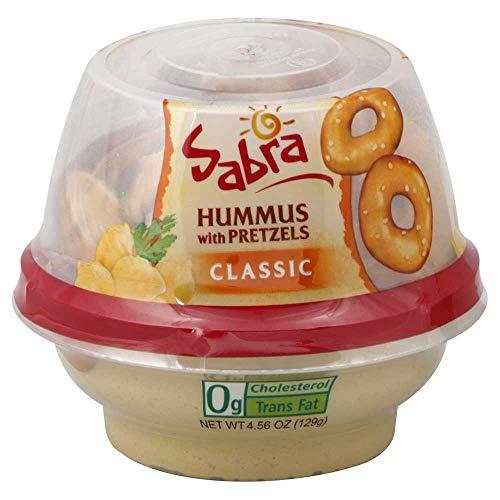 Sabra Sabra Classic Hummus with Pretzel, 4.56 Ounce -- 12 per case.