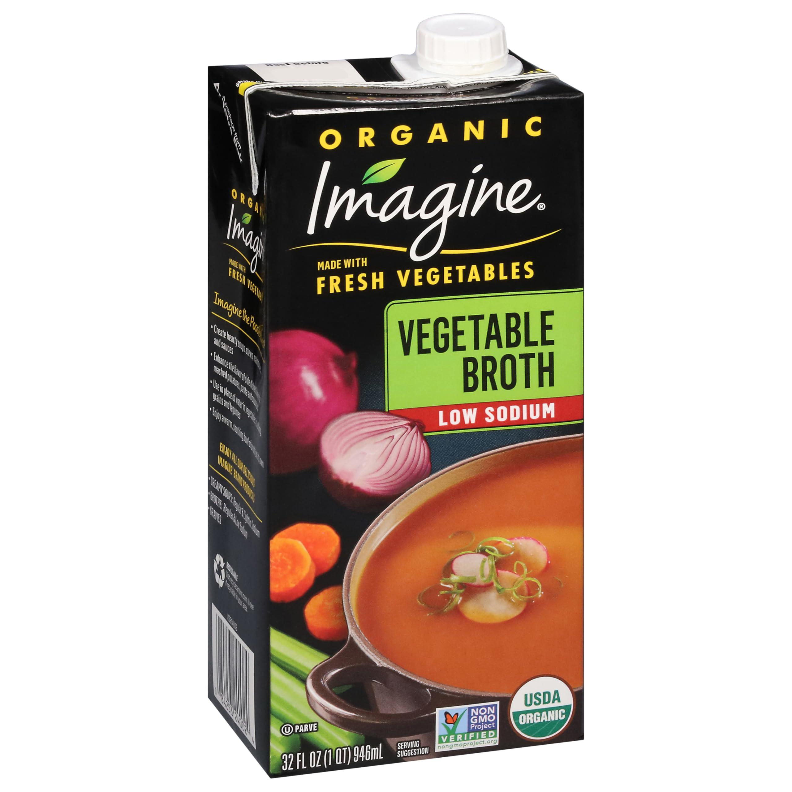 Imagine Imagine Low Sodium Organic Vegetable Broth 32oz