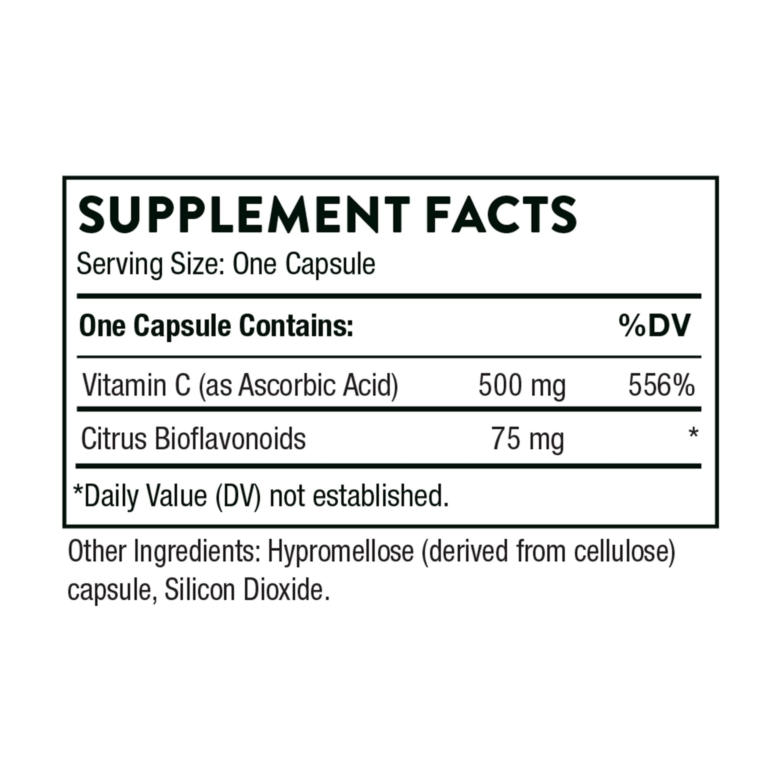 THORNE Thorne Immune Support Bundle: Zinc Picolinate and Vitamin C Capsules - 60 Servings