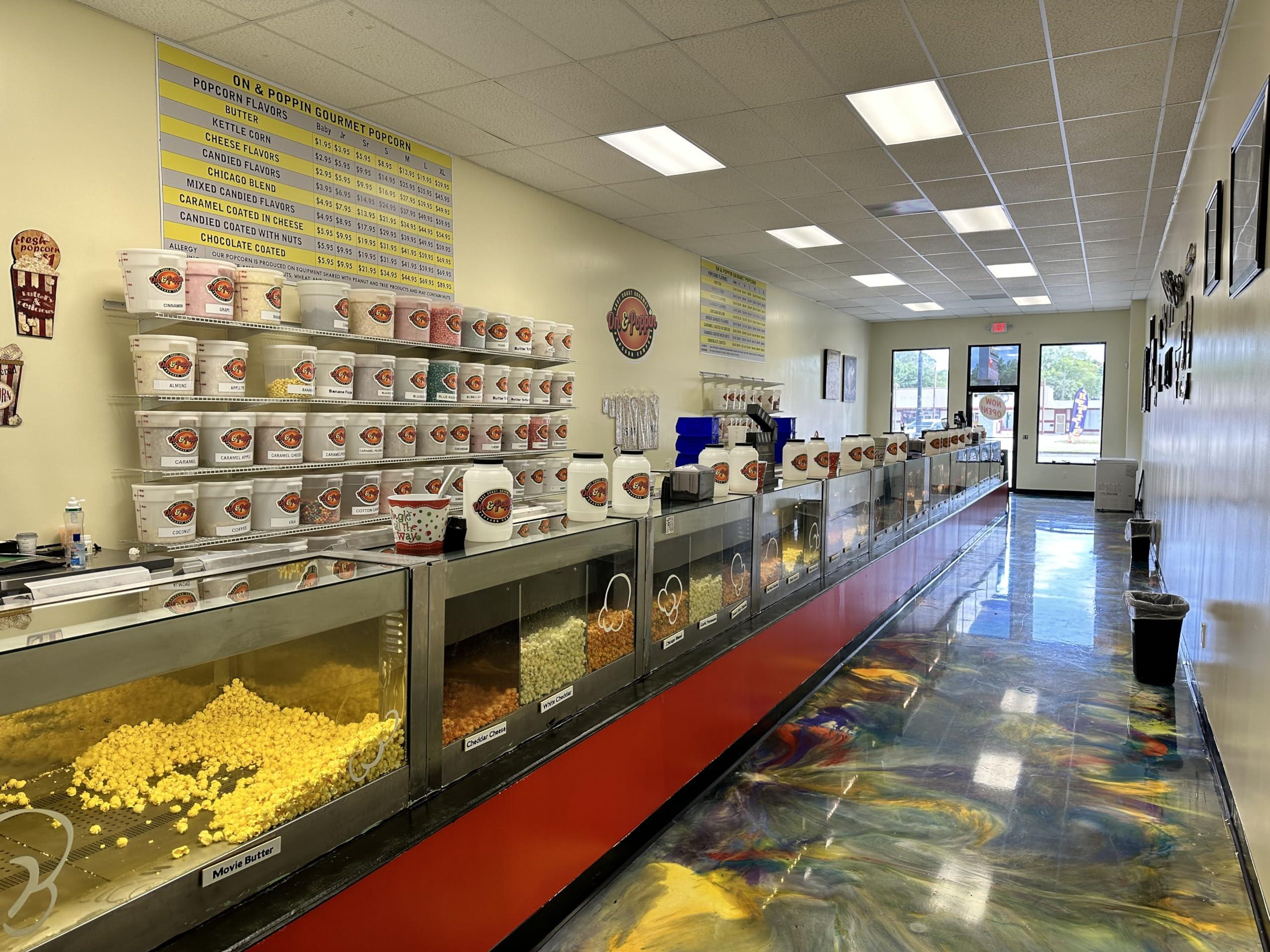 On & Poppin East Coast Gourmet Popcorn Company Chicago Style Popcorn