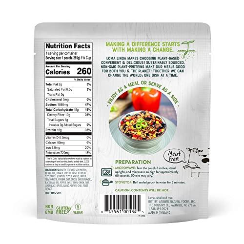 Loma Linda Loma Linda - Plant-Based Complete Meal Solution Packets (Southwest Chipotle Bowl (10 oz.), 3 pack)